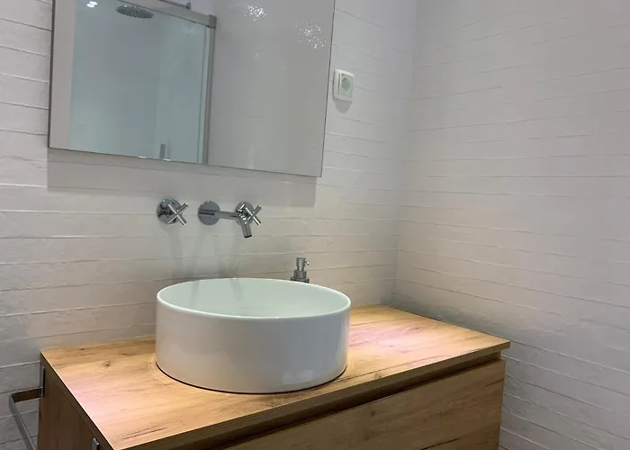 Flat With Balcony Apartment